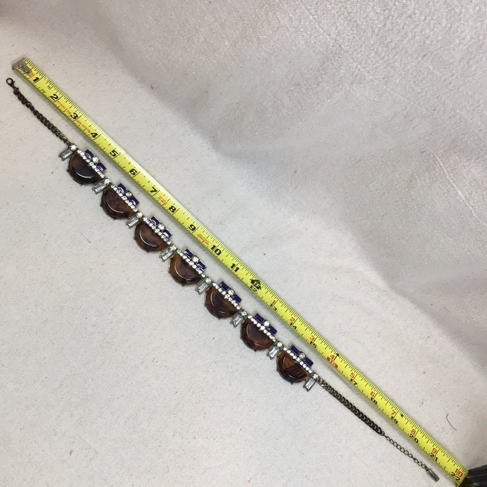 Bauble Bar Faux tortoise statement necklace - Picture 6 of 9